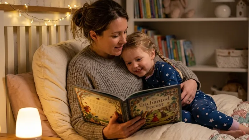 Interactive Bedtime Storytelling: Boosting Vocabulary and Imagination